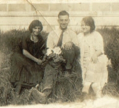 1924: Flowers for Tony, gathered by Louise and Mary