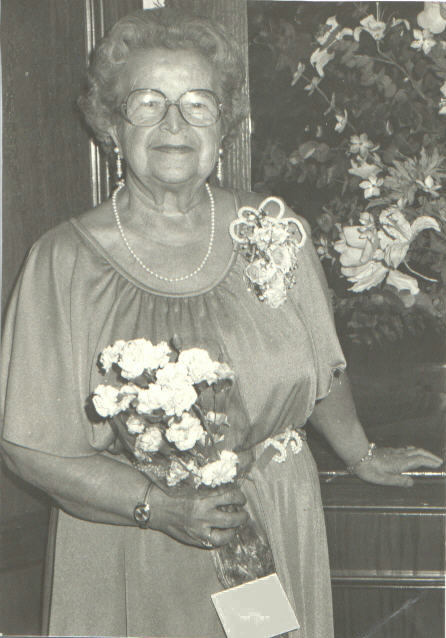1980: Mary at her 75th birthday party
